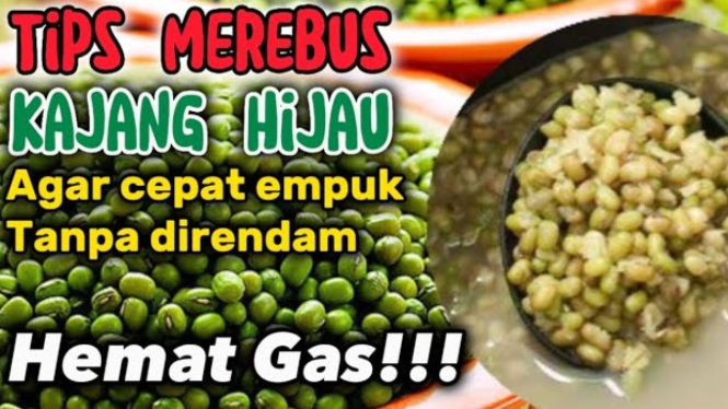 Trik Merebus Kacang Hijau