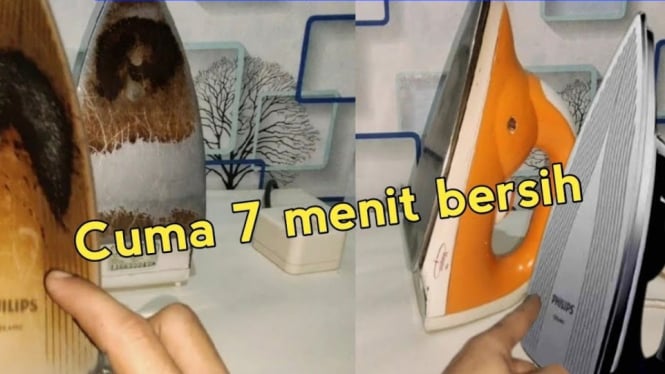 Cara Membersihkan Kerak Gosong Setrika