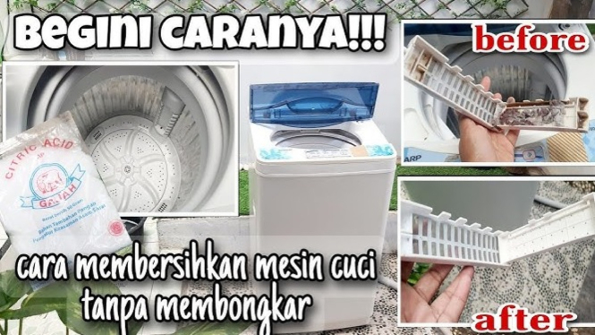 Tips Membersihkan Mesin Cuci Bau Apek dan Kotor