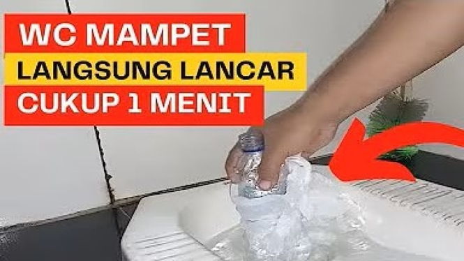 kloset tersumbat