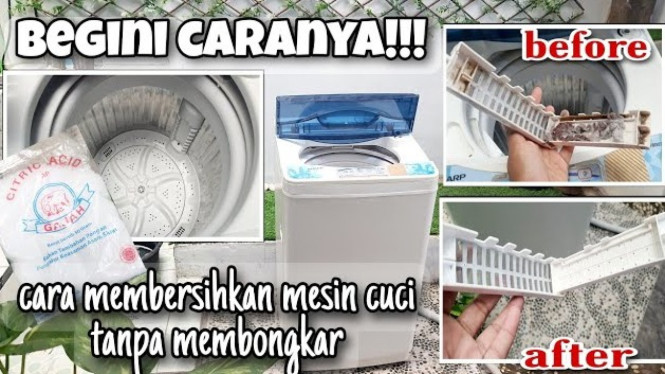 Cara Membersihkan Mesin Cuci