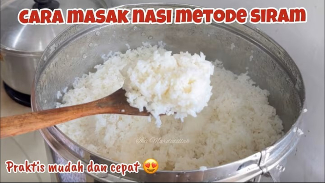 Memasak nasi