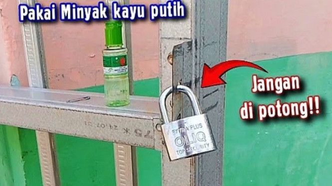 Cara memperbaiki gembok