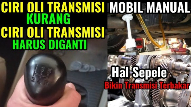 Tanda Oli Transmisi Manual Bermasalah