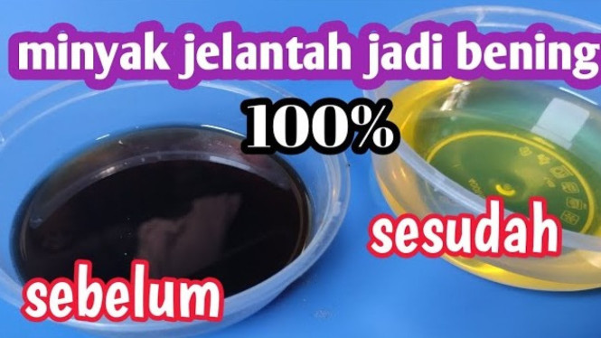 Cara Membersihkan Minyak Gpreng yang Keruh