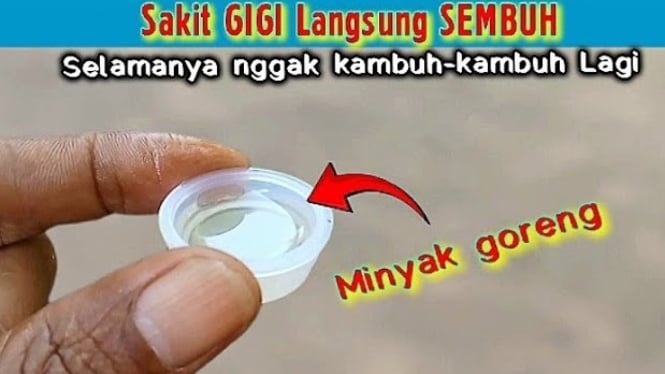 Trik Minyak Tanah untuk Sakit Gigi