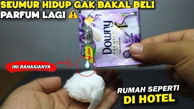 Pewangi Alami Buatan Sendiri Modal 500 Perak