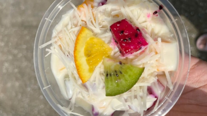 Saus Salad Buah