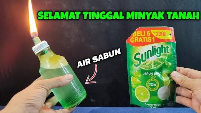 Trik Sederhana Botol Bekas Jadi Lilin