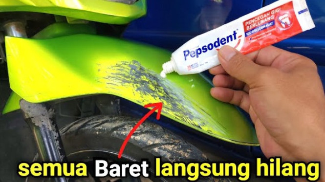 Tips Menghilangkan Baret Body Motor