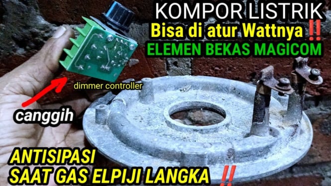 Ide kreatif kompor listrik