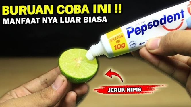 Cara Ampuh Membersihkan Cermin dengan Jeruk Nipis dan Pasta Gigi