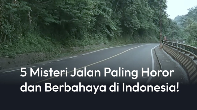 Jalan paling horor di Indonesia