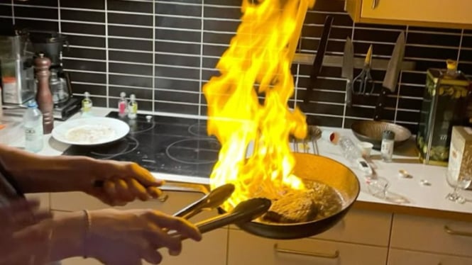 Tips Wajan Terbakar