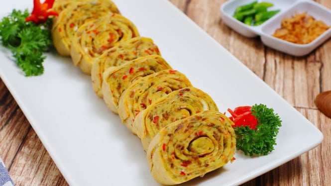 Telur Gulung Rapi Ala Korea