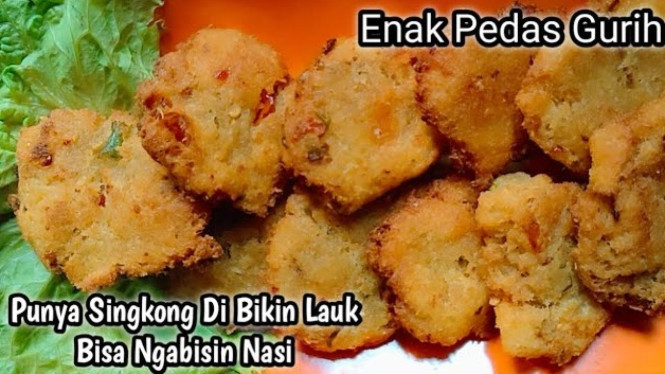 Resep Perkedel Singkong