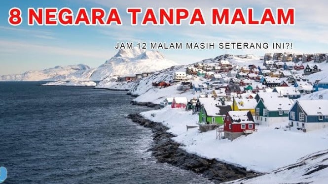 Negara-Negara dengan Matahari Tengah Malam