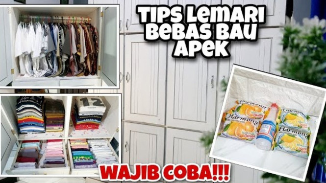 Tips Lemari Bebas Bau Apek