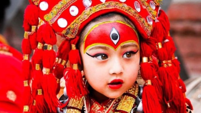 Tradisi Kumari Devi Nepal