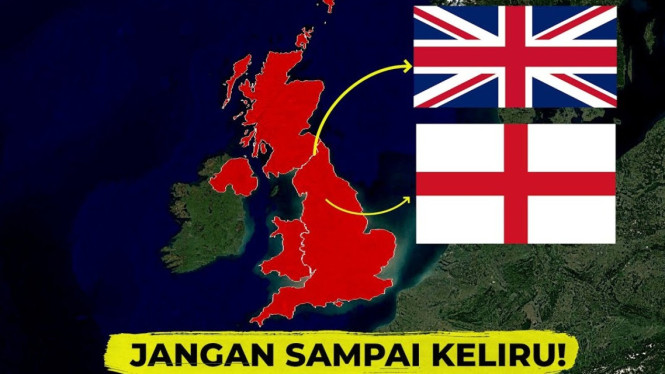 Perbedaan Inggris, United Kingdom, dan Britania Raya