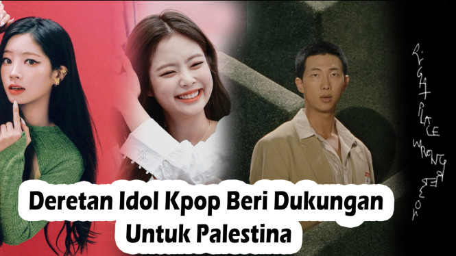 Deretan Idol Kpop Mendukung Palestina