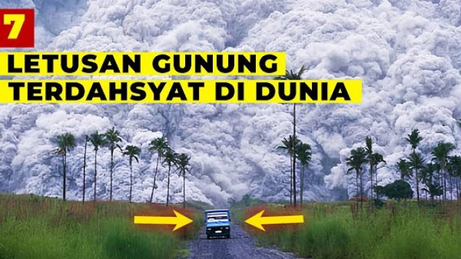 7 Letusan Gunung Berapi Terdahsyat di Dunia