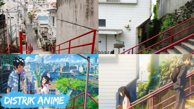Tempat di Anime yang Nyata