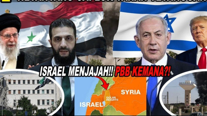 Israel Berani Serang Suriah Sampai Istana Presiden
