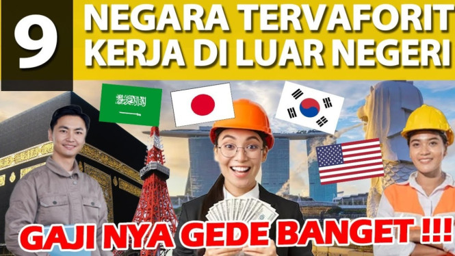 Negara Terfavorit Ini Jadi Incaran Pekerja Indonesia