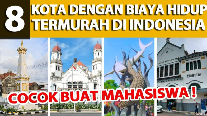 Kota Termurah di Indonesia