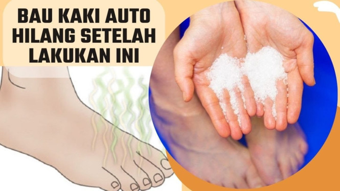 Tips mengatasi bau kaki yang tak sedap