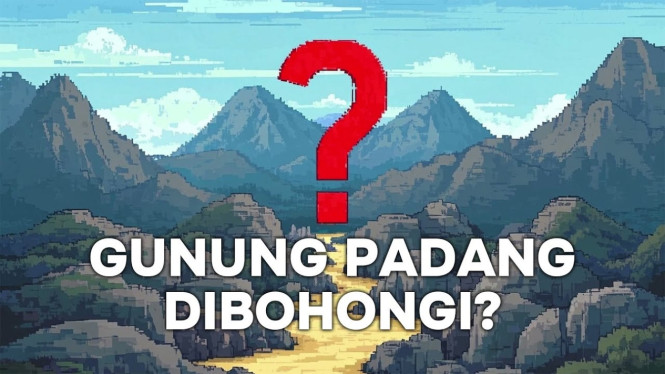 Ilustrasi gunung padang