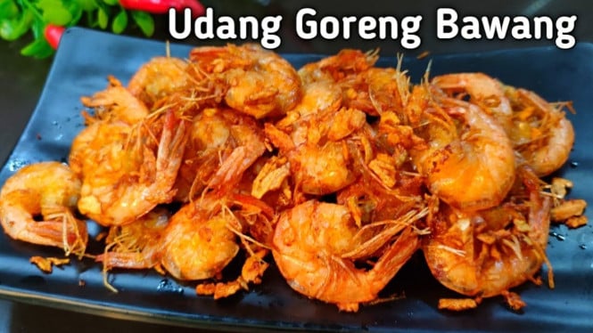 Resep udang goreng bawang putih