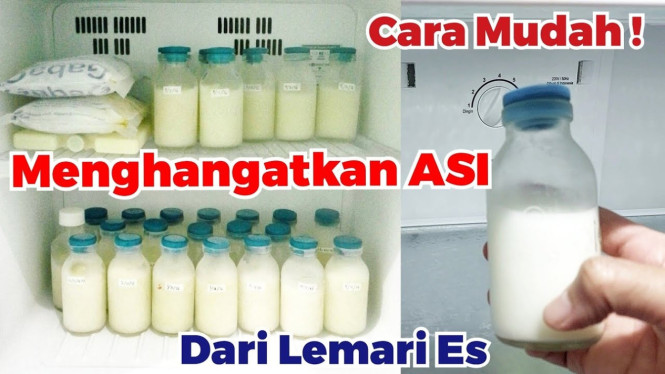 Cara menghangatkan ASI