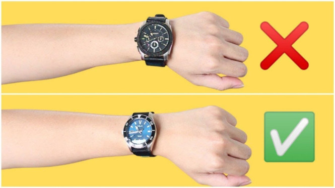 Tips memakai Jam Tangan