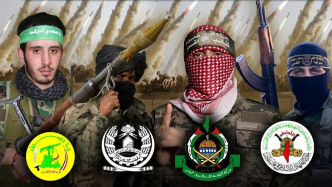 Kelompok Milisi Islam yang gempur Israel