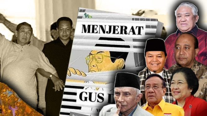 Tokoh yang disebut dalam buku Menjerat Gus Dur