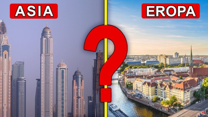 Banyak gedung tinggi di Asia daripada Eropa