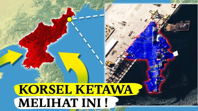 Kapal perang Korea Utara dilaporkan tenggelam