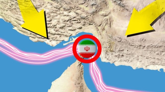 Kekuatan Iran di Selat Hormus