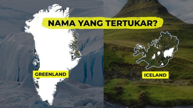 Nama Greenland dan Iceland