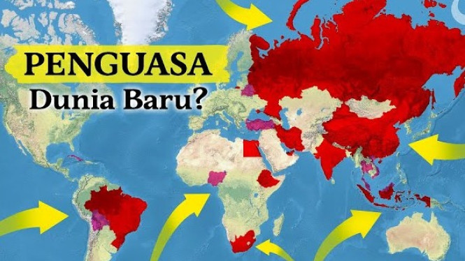 Ilustrasi kekuatan BRICS