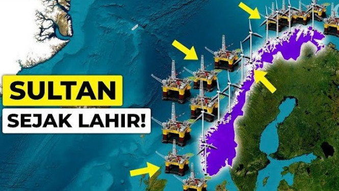 Ilustrasi Negara Norwegia