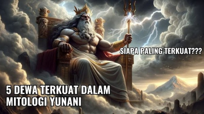 Dewa Terkuat dalam Mitologi Yunano