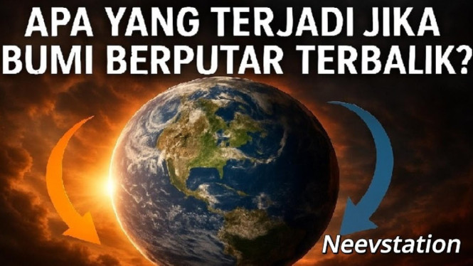 Bumi Berputar Terbalik