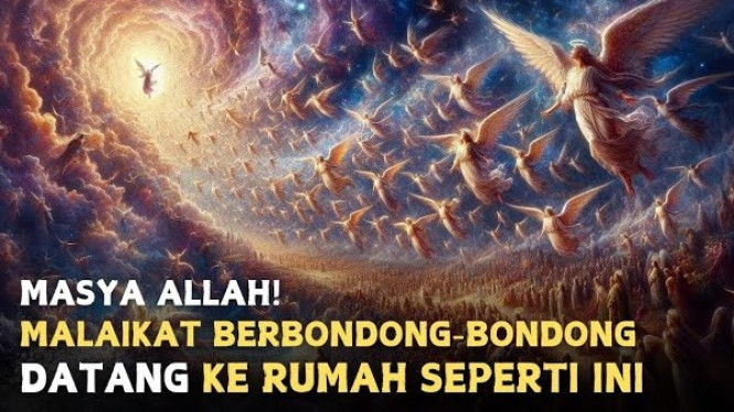 Tanda Rumah Sering Didatangi Malaikat