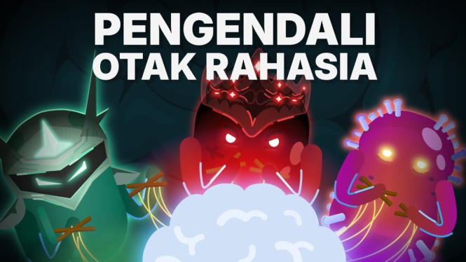Ilustrasi bakteri dalam tubuh