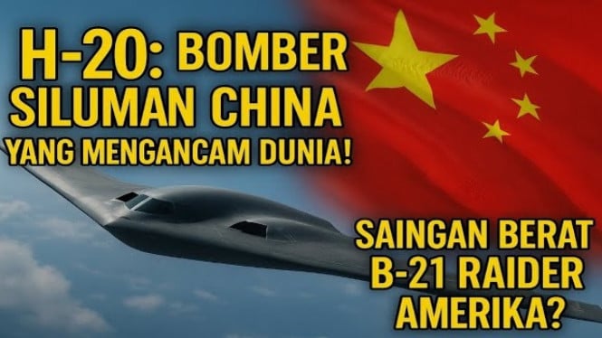 Pesawat Tempur Siluman China H-20