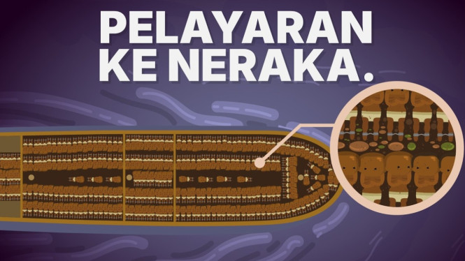 Ilustrasi Pelayaran Perdagangan Budak Atlantik