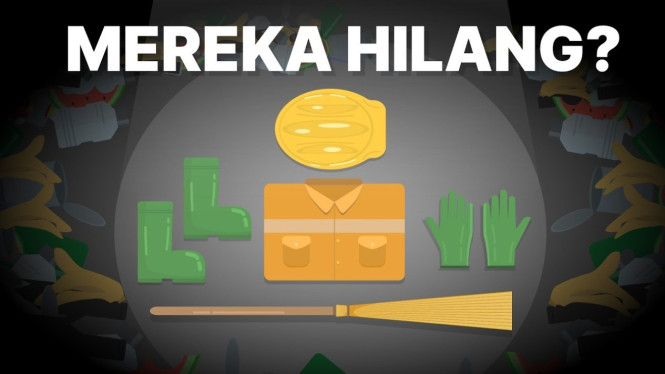 Ilustrasi atribut petugas kebersihan